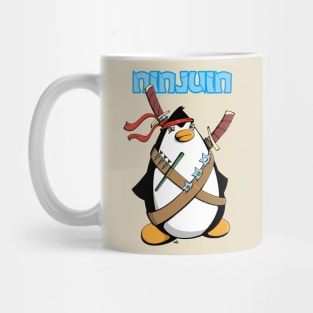 Ninja Penguin Mug